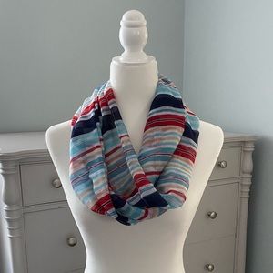 Striped Infinity Scarf